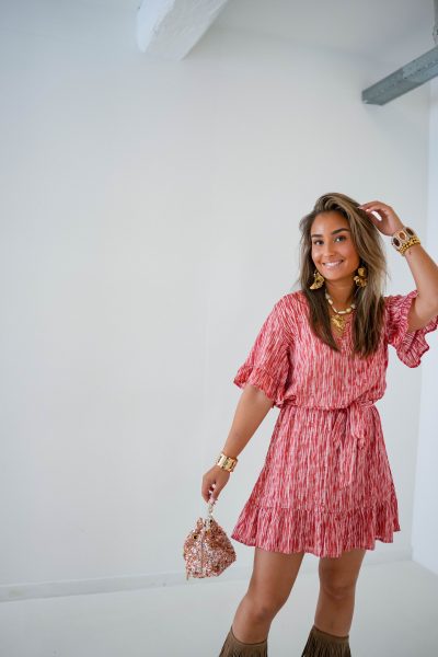 Lofty Manner Dress Halia Tie Dye Print - Afbeelding 5