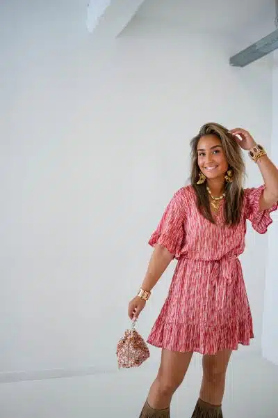 Lofty Manner Dress Halia Tie Dye Print - Afbeelding 5
