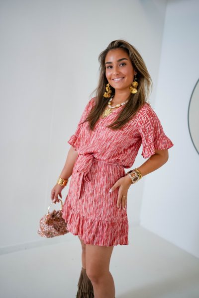 Lofty Manner Dress Halia Tie Dye Print