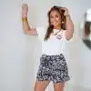 Lofty Manner Short Malia Hawai Flower Print