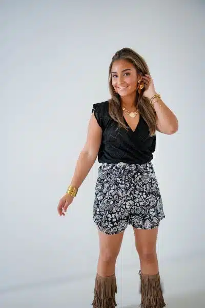 Lofty Manner Short Malia Hawai Flower Print - Afbeelding 3