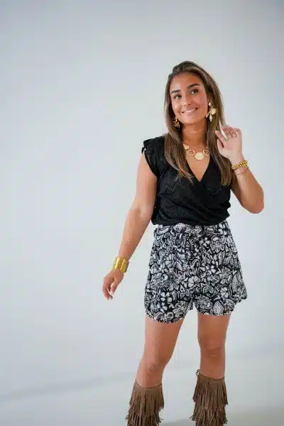Lofty Manner Short Malia Hawai Flower Print - Afbeelding 2