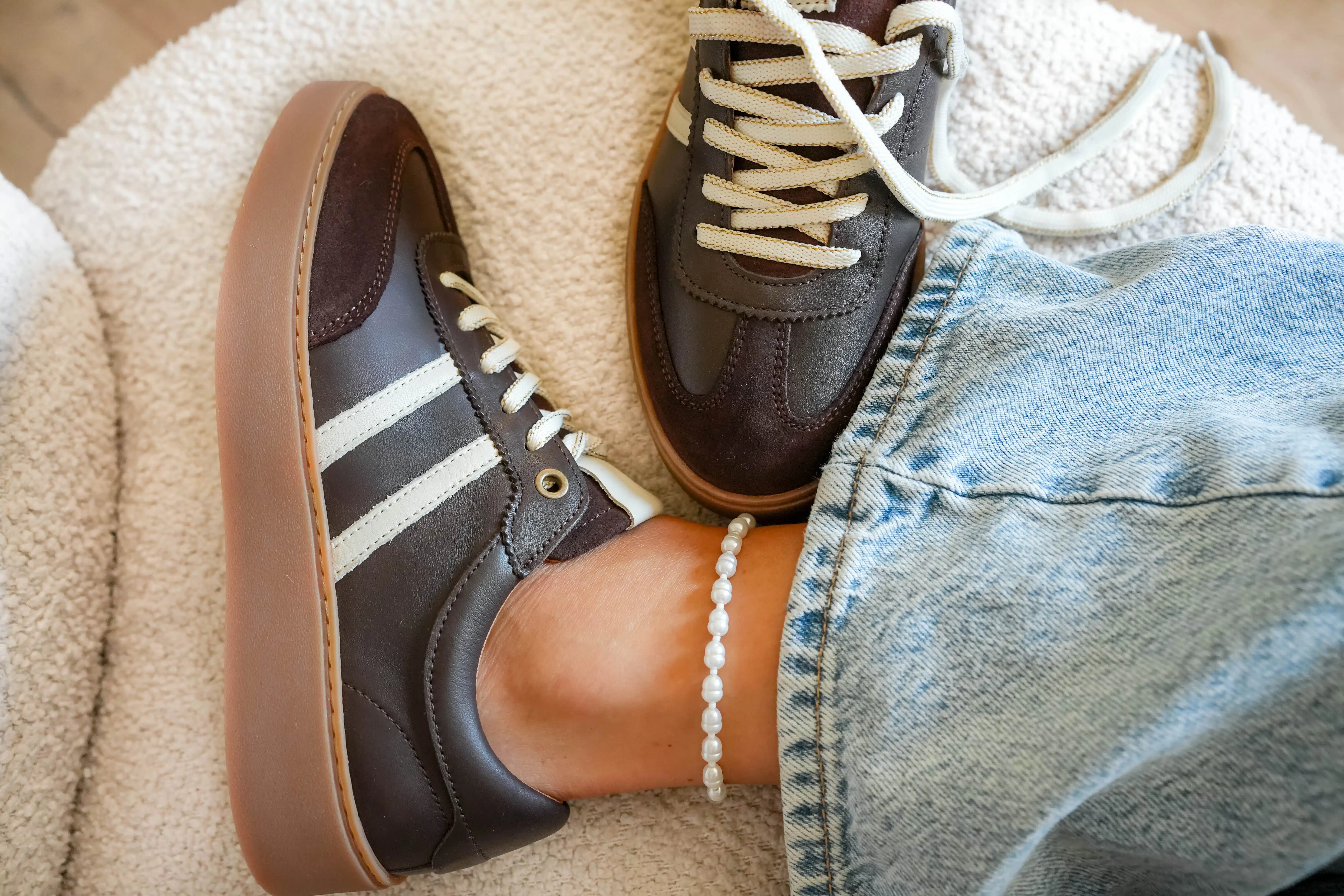 Tango Nynke 1-N Brown Sneakers - Afbeelding 2