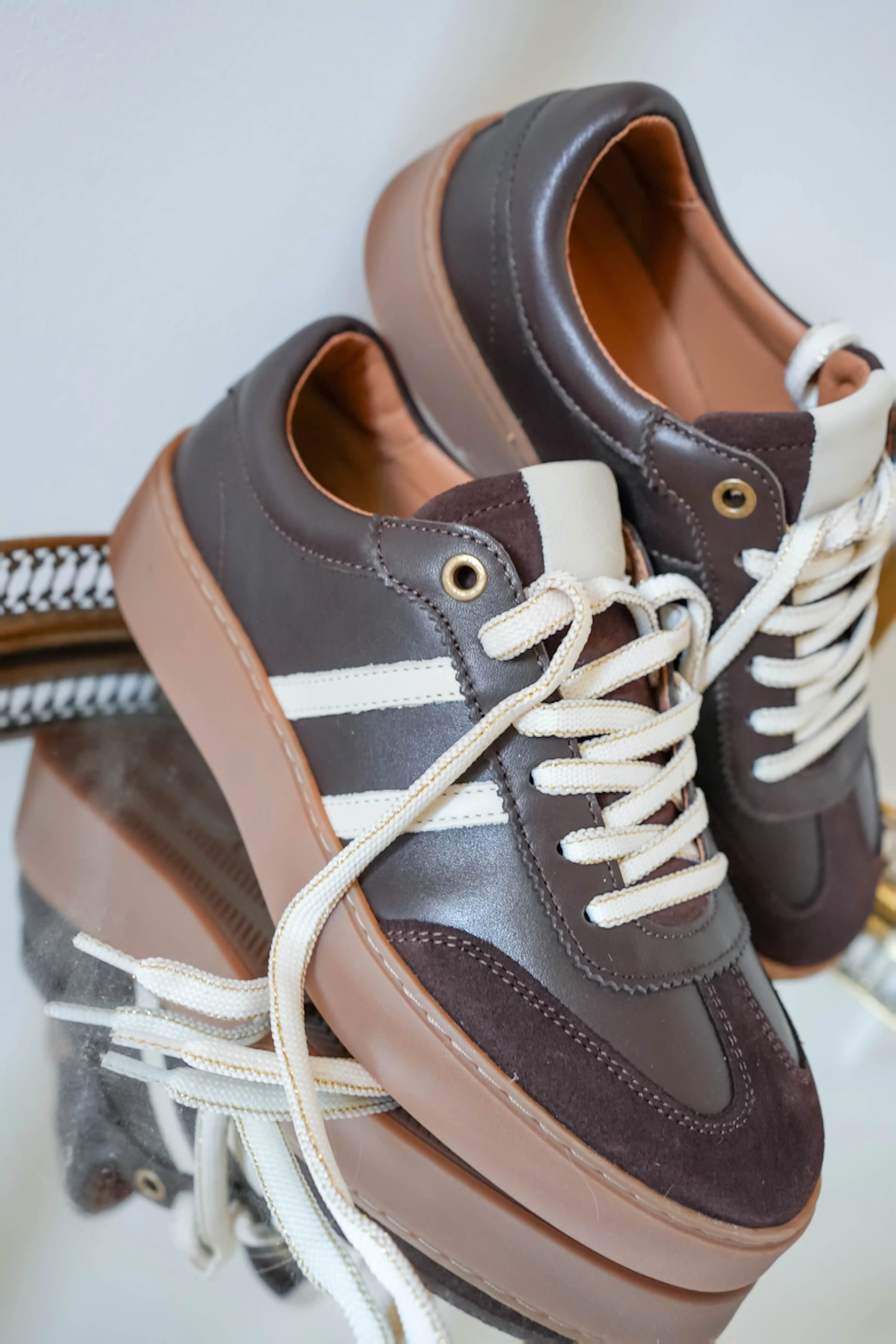 Tango Nynke 1-N Brown Sneakers - Afbeelding 5