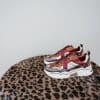 Dwrs Pluto Bordeaux Brown Sneaker
