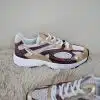 Babouche Novy Sneakers Gold Bordeaux