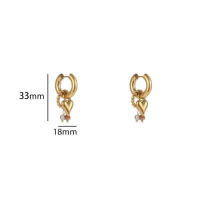 Day & Eve Earrings E56150-3 - Afbeelding 2