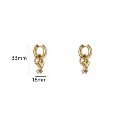 Day & Eve Earrings E56150-3 - Afbeelding 2