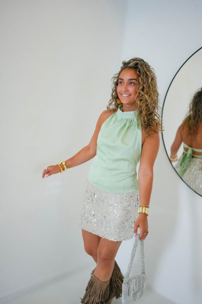 Jenna Top Mint - Afbeelding 3