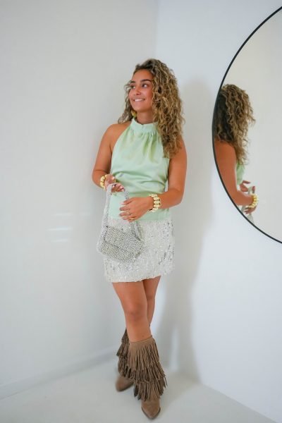 Jenna Top Mint - Afbeelding 2