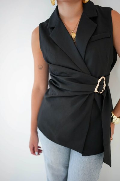 Sowella Gilet Black - Afbeelding 4