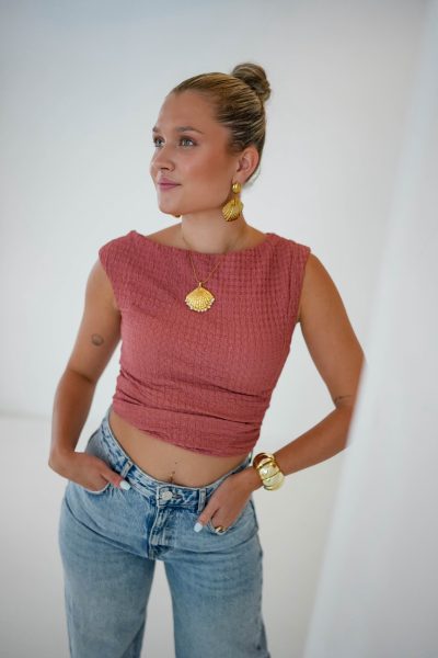 Joelle Top Framboos - Afbeelding 2