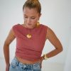 Joelle Top Framboos