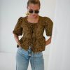 Yessie Top Brown