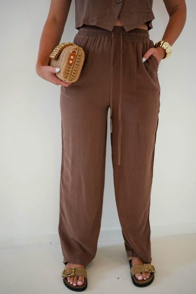Jenna Pants Brown - Afbeelding 3