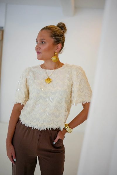 Feline Pailletten Top - Afbeelding 6