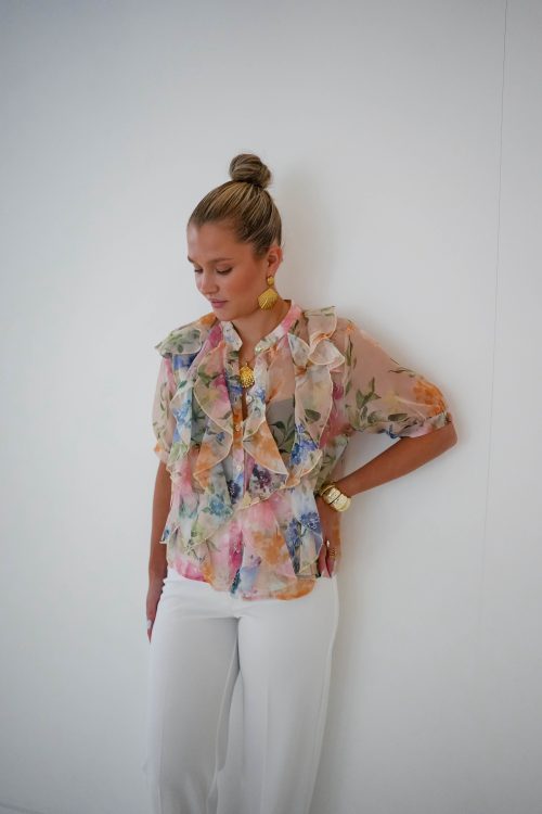 Ivana Flower Blouse