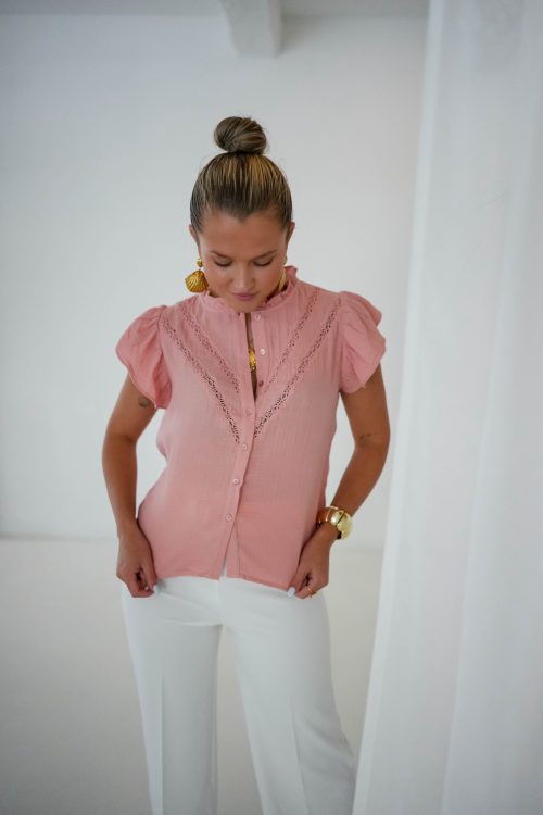 Louise Top Old Pink