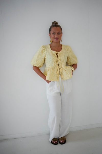 Yessie Top Yellow - Afbeelding 2