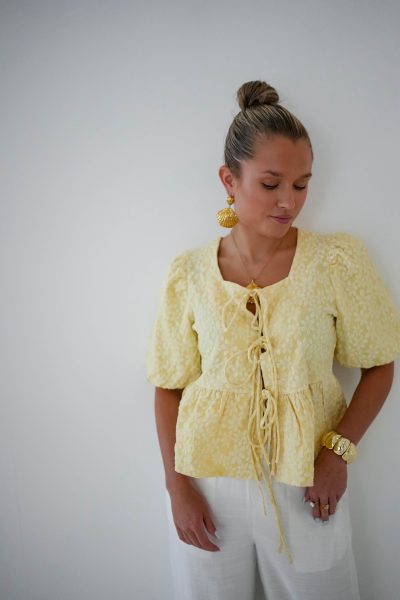 Yessie Top Yellow - Afbeelding 3