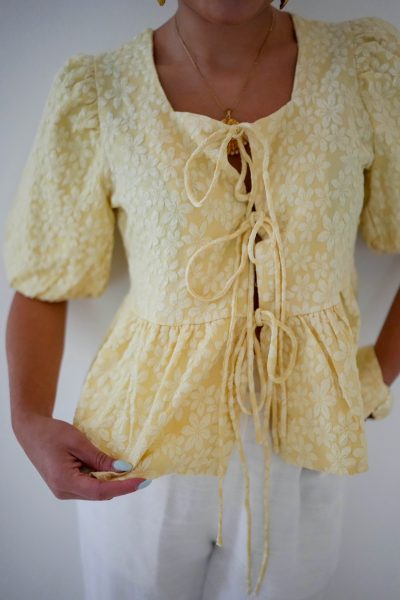 Yessie Top Yellow - Afbeelding 4
