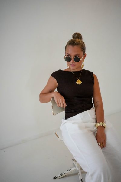 Joelle Top Brown - Afbeelding 3