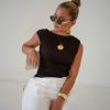 Joelle Top Brown