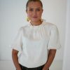 Maxim Blouse Pearl Flower