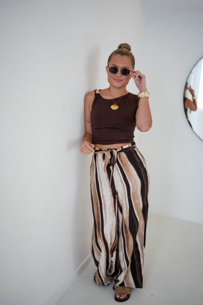 Nikki Top Brown - Afbeelding 7