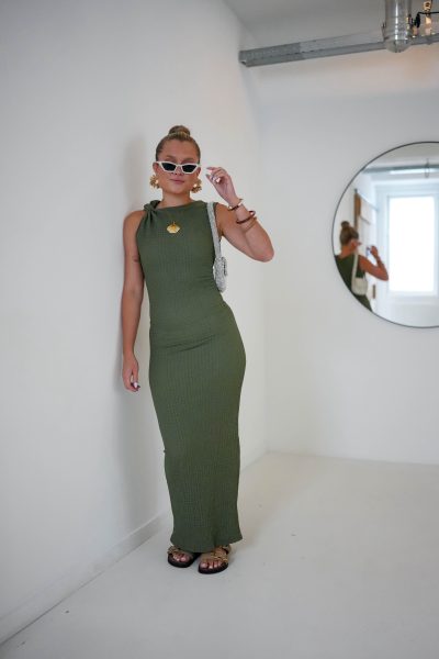 Daisy Dress Green - Afbeelding 3