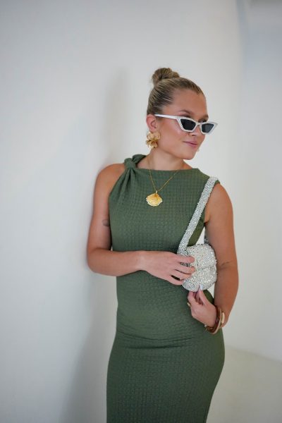 Daisy Dress Green - Afbeelding 2