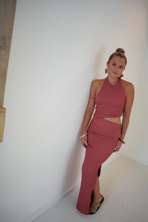 Nala Dress Framboos