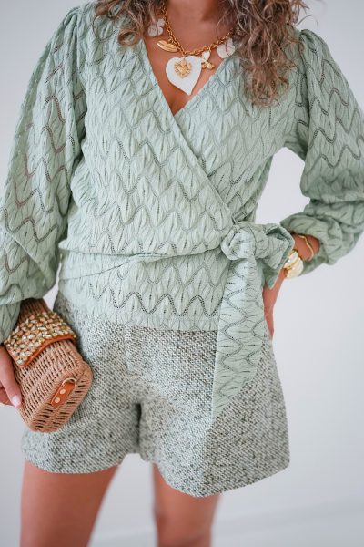 Lofty Manner Top Soline Mint Green - Afbeelding 5