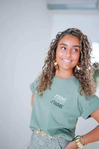 Lofty Manner T-Shirt Lilou Dark Green - Afbeelding 5