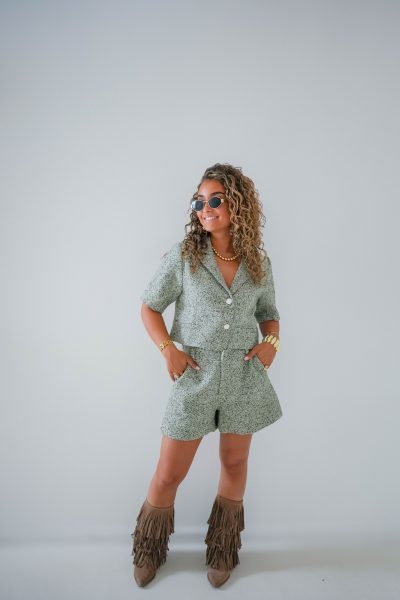 Lofty Manner Blazer Marion Dark Green - Afbeelding 3
