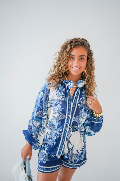 Gia Set Flower Blue - Afbeelding 2