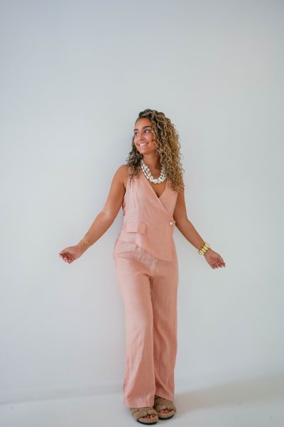 Nyah Jumpsuit Peach - Afbeelding 4