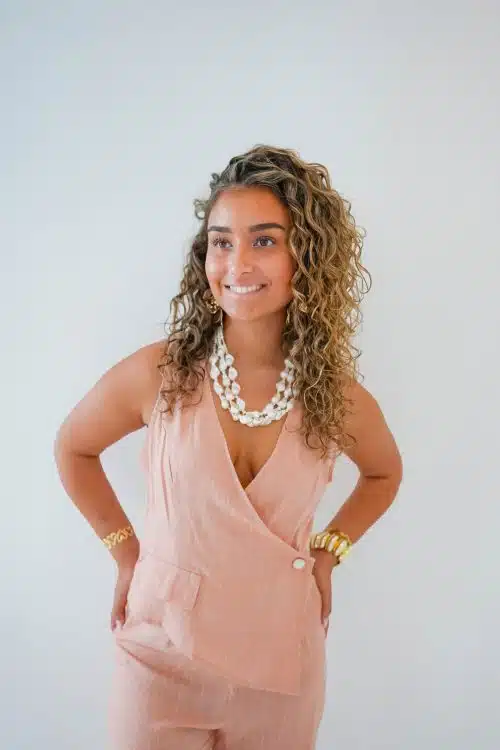 Alternative view of Nyah Jumpsuit Peach