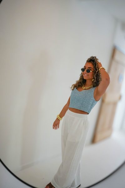 Linnen White Pants - Afbeelding 3