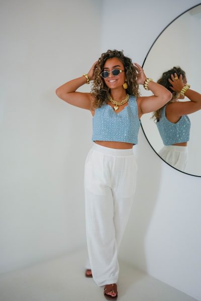 Linnen White Pants