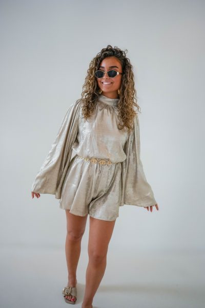 Yuna Playsuit Gold - Afbeelding 2