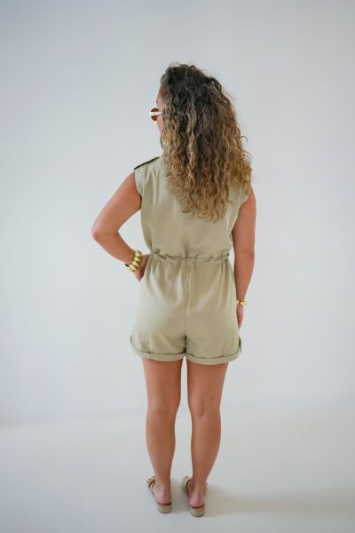 Lotte Playsuit Taupe - Afbeelding 3