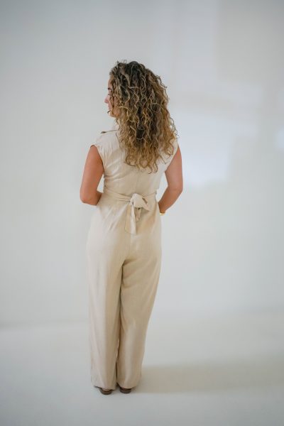 Bea Jumpsuit Beige - Afbeelding 6