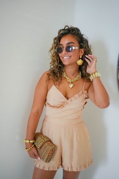 Fenna Playsuit  Light Orange - Afbeelding 6
