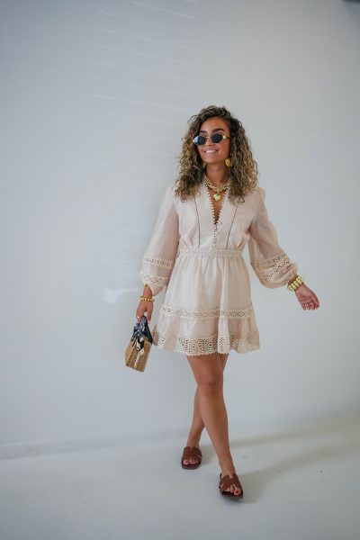 Kaya Dress Beige - Afbeelding 2