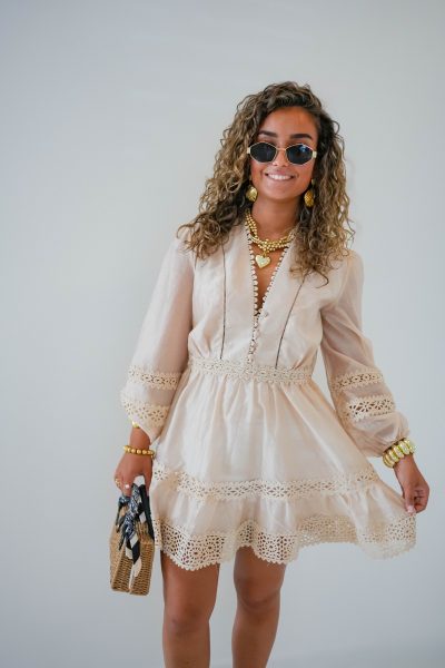 Kaya Dress Beige - Afbeelding 9