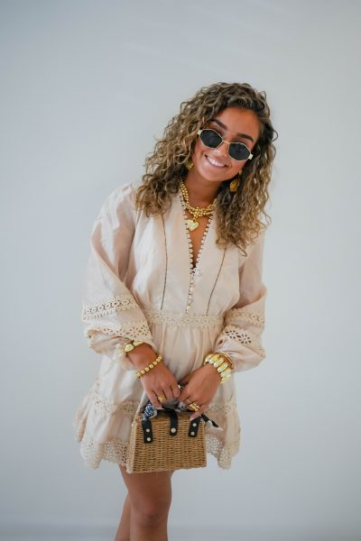 Kaya Dress Beige