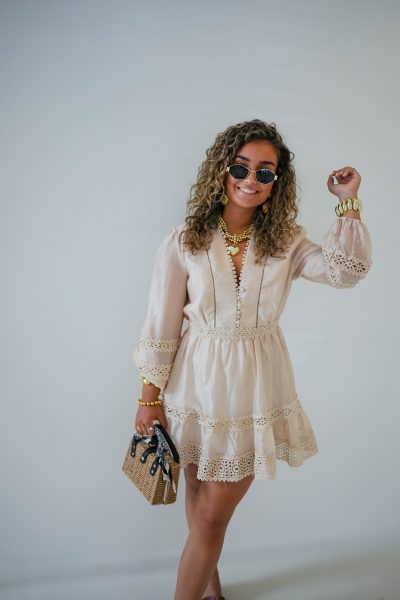 Kaya Dress Beige - Afbeelding 4