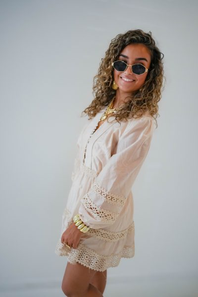 Kaya Dress Beige - Afbeelding 7