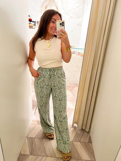 Lofty Manner Trouser Elise Lavander Print - Afbeelding 3